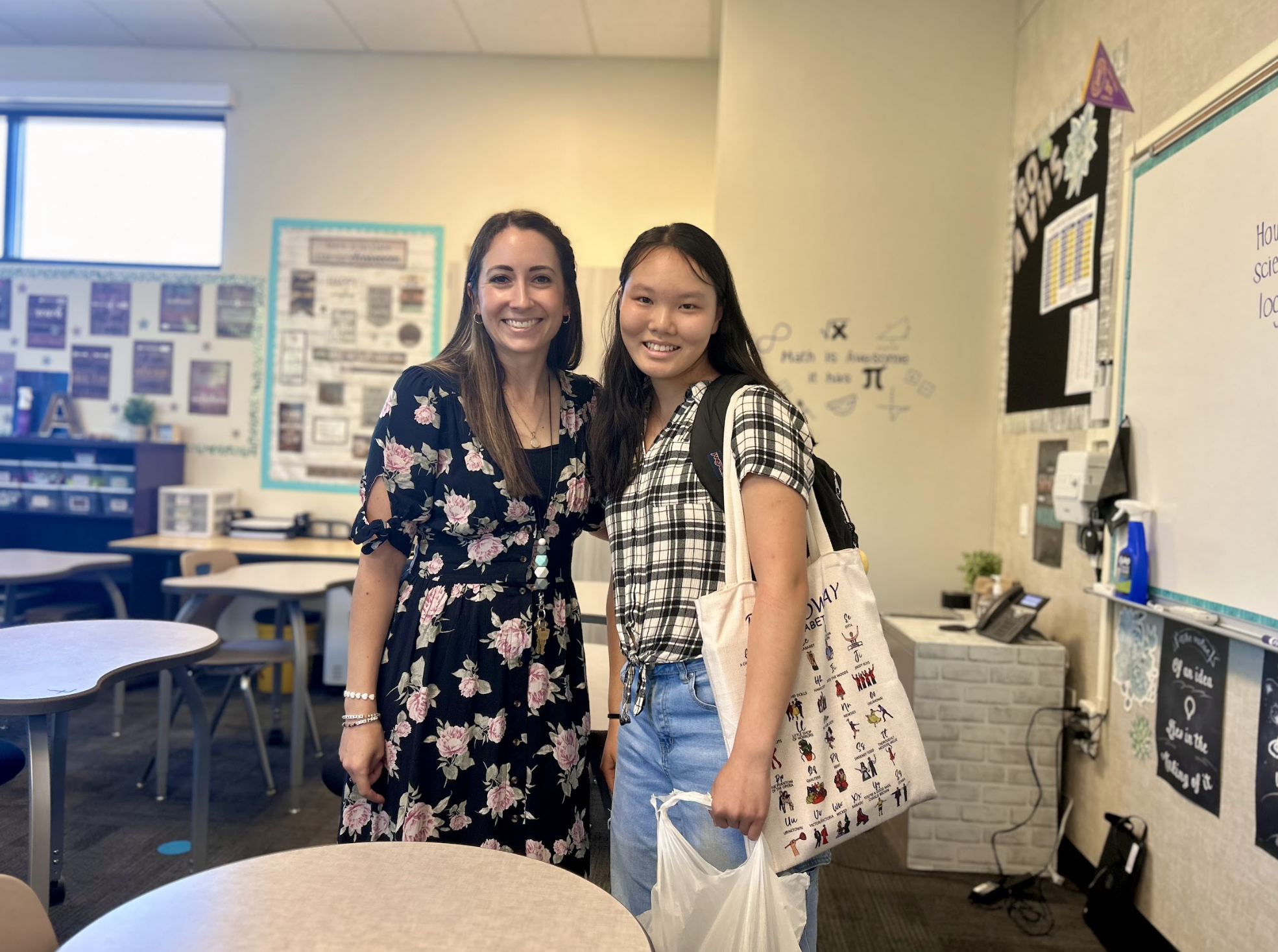 On March 30, 2025, Samantha Allen found the amazing news that she won the PTA award for Education!